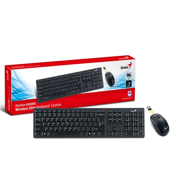 Picture of Genius SlimStar 8000ME Wireless Desktop kit EX2012