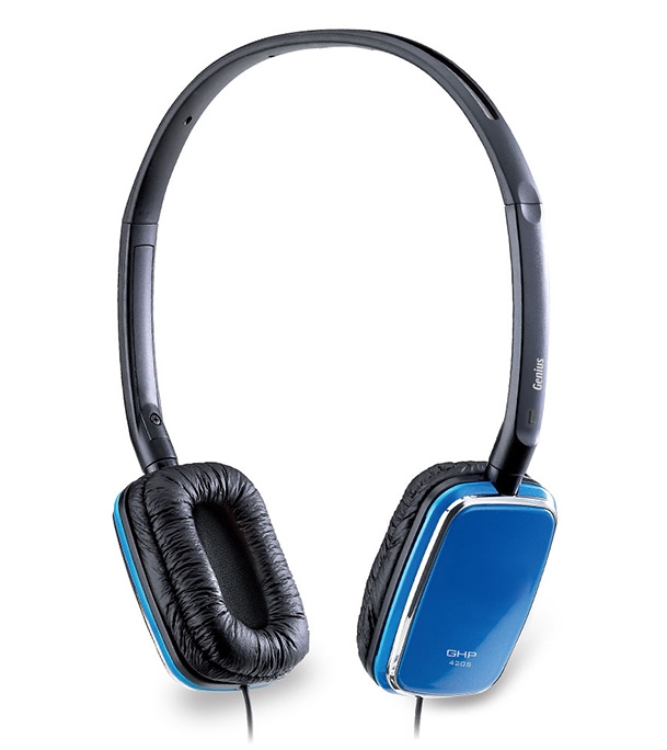 Picture of Genius GHP-420S Earphones Blue EX2015