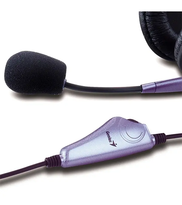 Picture of Genius Headband Headset HS-04S with Noise Canceling Microphone EX3015