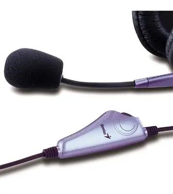Picture of Genius Headband Headset HS-04S with Noise Canceling Microphone EX3015