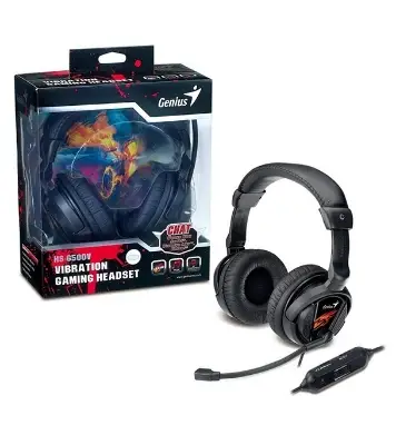 Picture of Genius USB Vibration Gaming Headset HS-G500V EX3018 