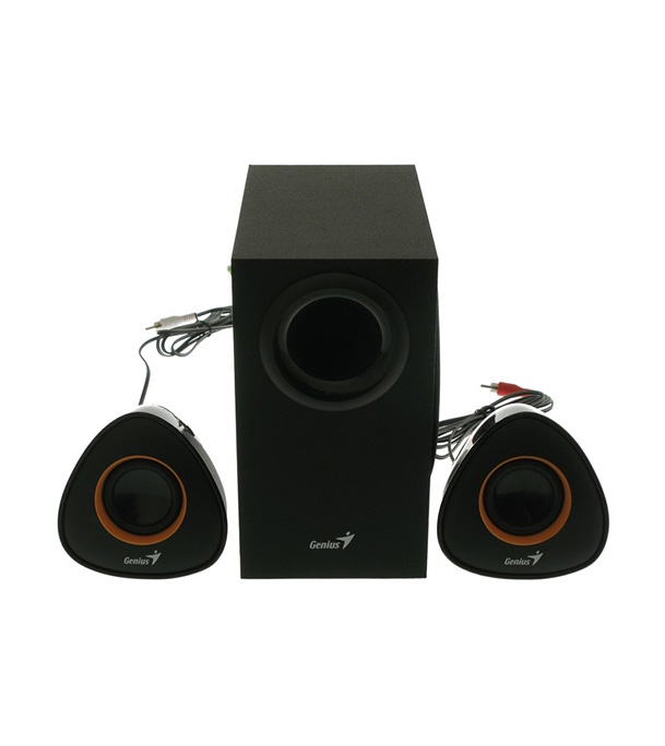 Picture of Genius Speaker System SW-2.1 800 Yellow  20W RMS EX3022