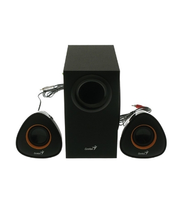Picture of Genius Speaker System SW-2.1 800 Yellow  20W RMS EX3022