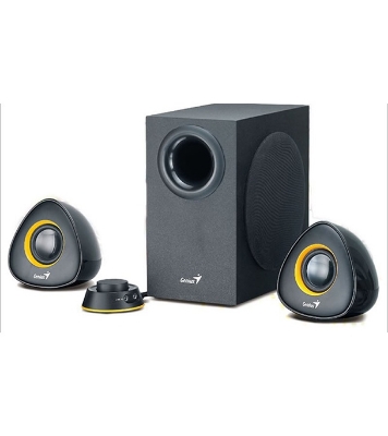 Picture of Genius Speaker System SW-2.1 800 Yellow  20W RMS EX3022