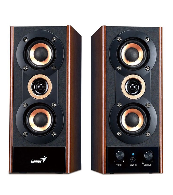 Picture of Genius  Hi-Fi 2.0 3 Way Wood Speaker HF-800A EX3027