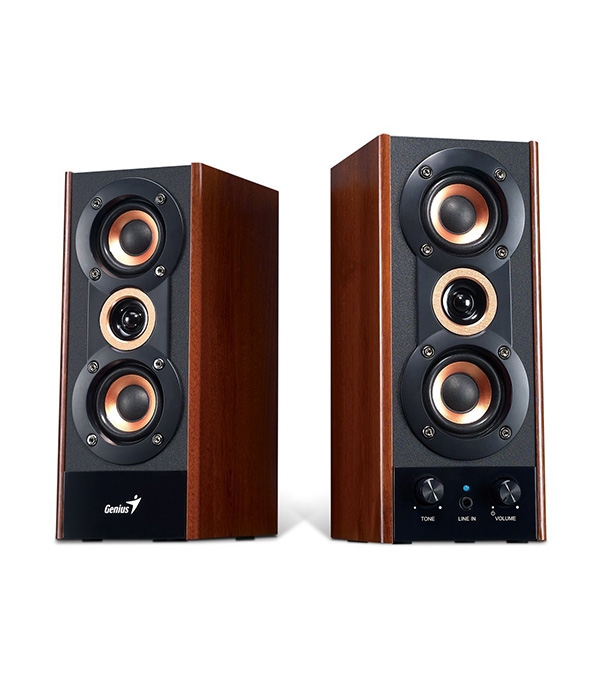 Picture of Genius  Hi-Fi 2.0 3 Way Wood Speaker HF-800A EX3027