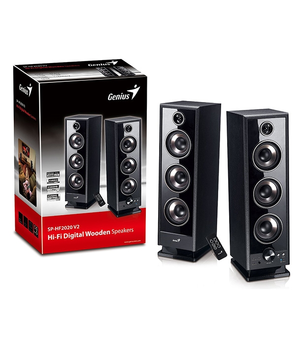 Picture of Genius Hi-Fi 2.0 Wood speaker HF-2020 EX3028