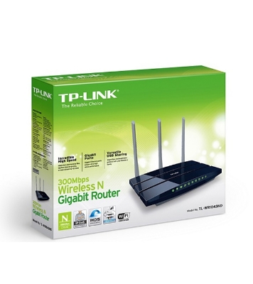Picture of TP-LINK 450Mbps Wireless N Gigabit Router TL-WR1043ND EX1019