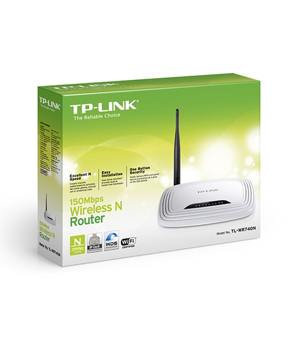 Picture of TP-LINK 150 Mbps Wireless N Router TL-WR740N EX1024