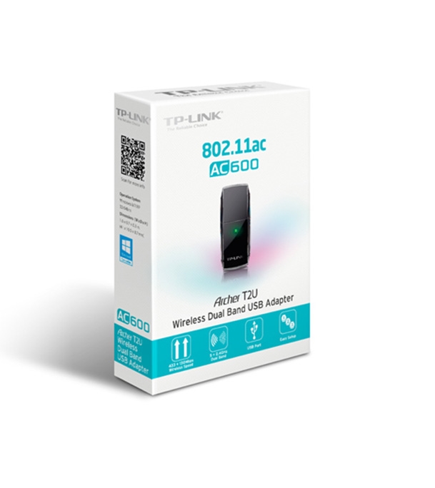 Picture of TP-LINK AC600 Wireless Dual Band USB Adapter Archer T2U EX1031