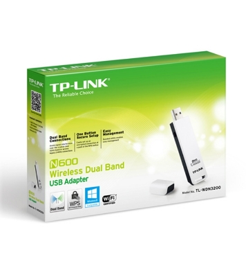 Picture of TP-LINK N600 Wireless Dual Band USB Adapter TL-WDN3200 EX1032