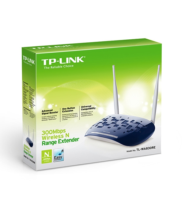 Picture of TP-LINK 300Mbps Wi-Fi Range Extender TL-WA830RE EX3042