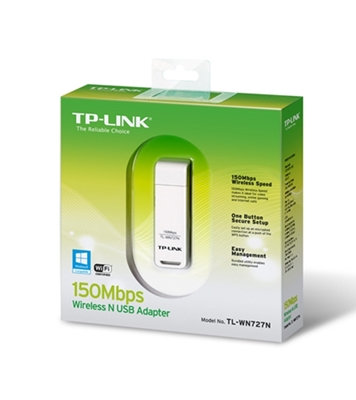 Picture of TP-LINK 150Mbps Wireless N USB Adapter TL-WN727N