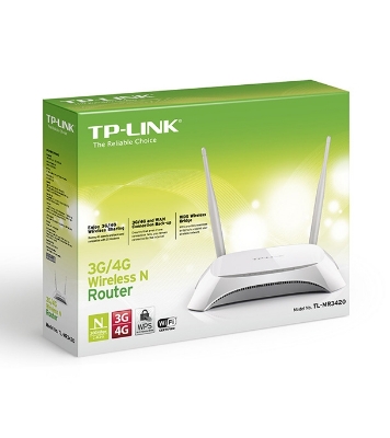 Picture of TP-LINK 3G/4G Wireless N Router TL-MR3420 EX3052