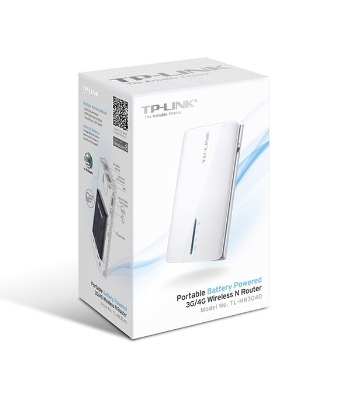 Picture of TP-LINK Portable Battery Powered 3G/4G Wireless N Router TL-MR3040 EX3054