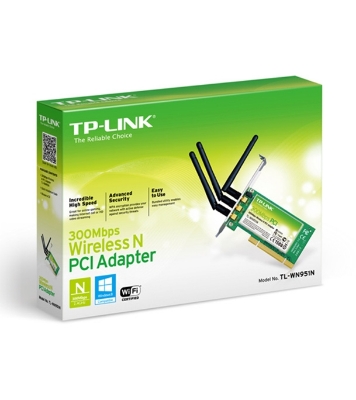 Picture of TP-LINK 300Mbps Wireless N PCI Adapter TL-WN951N EX1039
