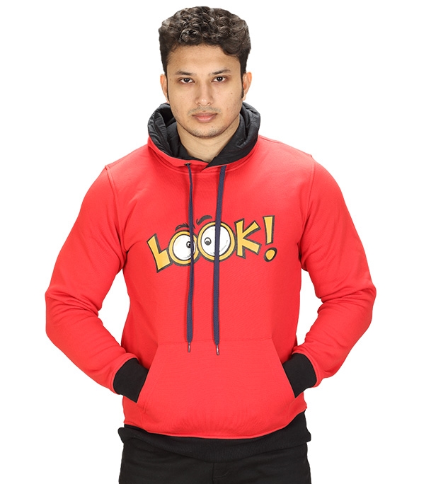 Picture of Look! Hooded Sweatshirt NF1003