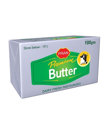 Buy PRAN Premium Butter 100gm Online
