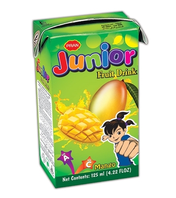 Picture of PRAN Junior Fruit Drink (Green Junior) 125ml