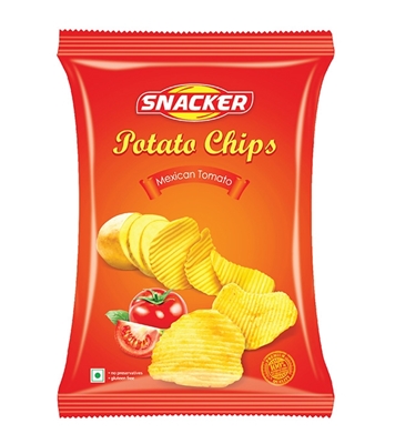 Buy PRAN Snacker Potato Mexican Tomato Chips 22g Online
