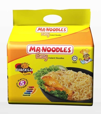 Picture of Mr. Noodles 5 pcs family pack chicken 62gm x 5pcs
