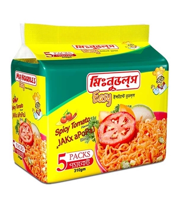 Buy Mr. Noodles 5 pcs Family Pack Spicy Tomato Flavor 62gm Online