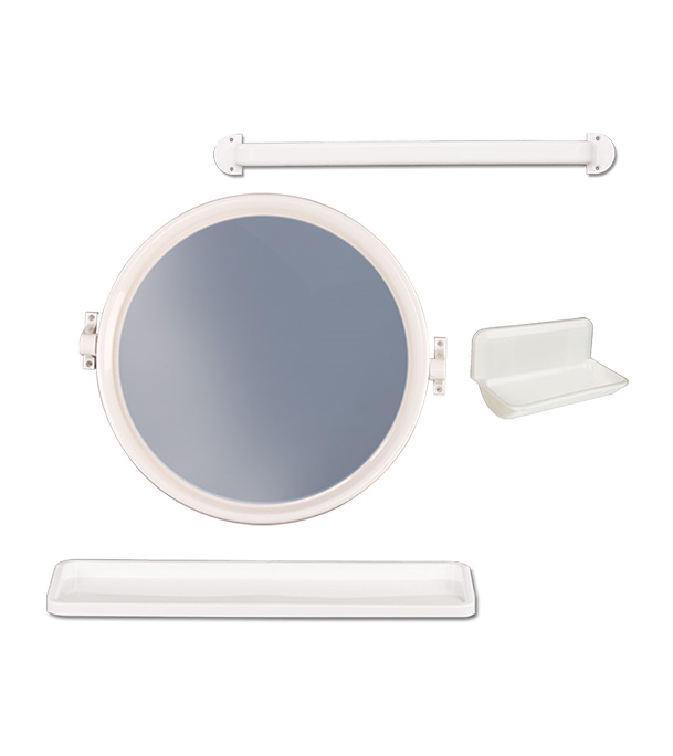 Picture of ABS Round Basin Mirror Cream