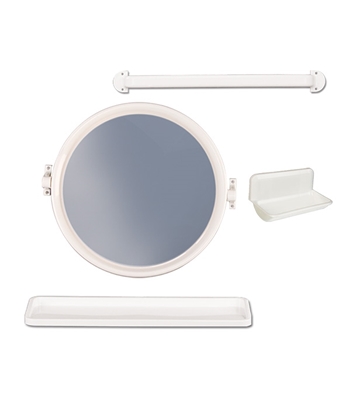 Picture of ABS Round Basin Mirror Cream