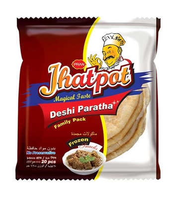 Buy Jhatpot Parata Family Pack 20pcs Online