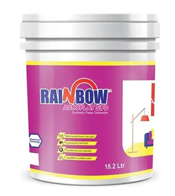 Picture of Rainbow Acroflat SPD Distemper White 18.2 Ltr