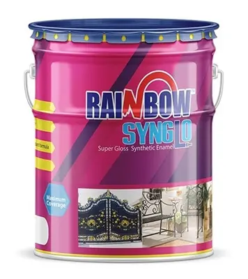 Picture of Rainbow Synglo Synthetic Enamel Paint-White 18.2 Ltr