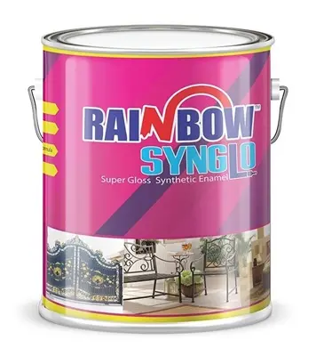 Picture of Rainbow Synglo Synthetic Enamel Paint-White 3.64 Ltr