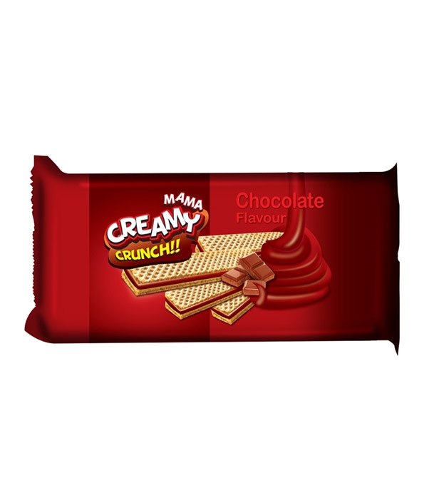 Picture of PRAN Mama Creamy Crunch Chocolate Wafer 110g