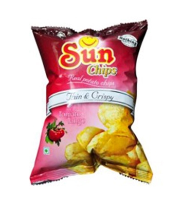 Buy SUN Chips Tomato Tango 38 gm Online at Best Price