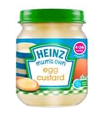 Picture of Heinz Mums Own Egg Custard 120gm