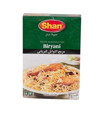 Buy Shan Biryani Masala Mix 50gm Online