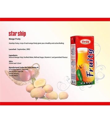 Buy Starship Mango fruity 125ml Online at Best Price