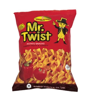 Buy Bombay Sweets Mr. Twist Chips 25gm Online