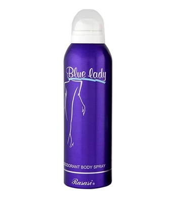 Buy Rasasi Blue Lady Deodorant Body Spray For Women 200ml Online