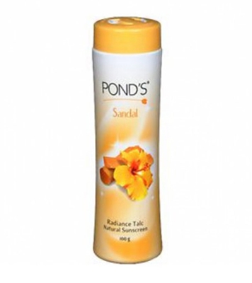 Buy Ponds Sandal Radiance Talc Powder 100gm Online at Best Price