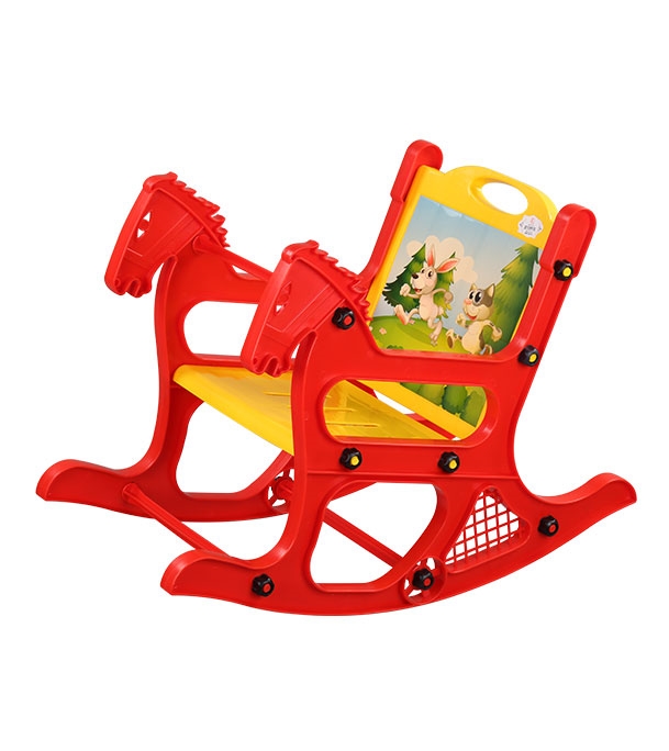 Picture of Baby Rocker Red for Kids Indoor Safe Play
