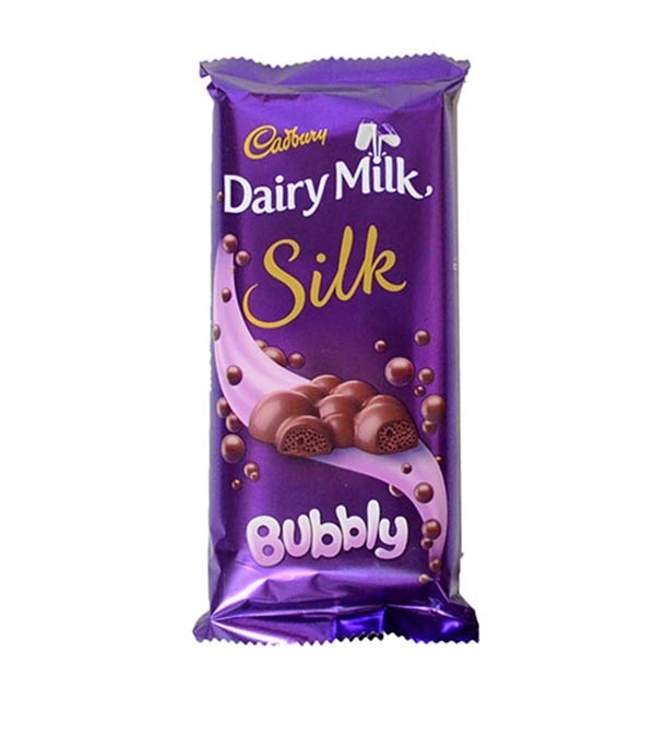 Buy Cadbury Dairy Milk Silk Bubbly 50gm Online