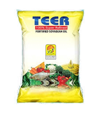Buy Teer Soyabean Oil Poly Pack 1ltr Online at Best Price