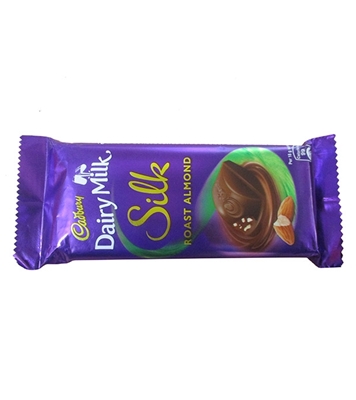 Buy Cadbury Dairy Milk Silk Roast Almond 60g Online
