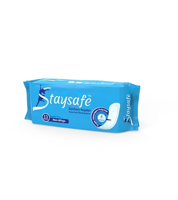 Picture of Staysafe Value Pack Non-Wings 15 Pad