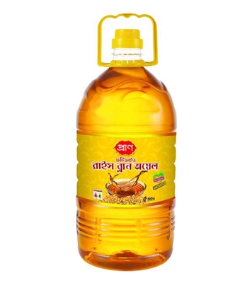 Buy PRAN Fortified  Rice Bran Oil 5 Ltr Online at Best Price
