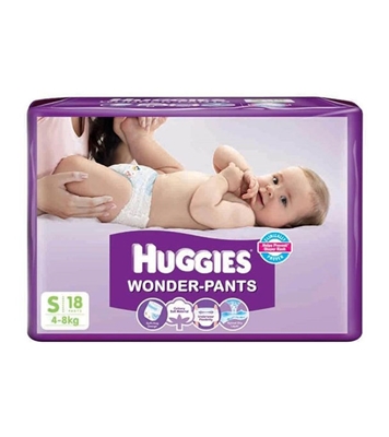 Buy Huggies Wonder Pants Small Size 5 pcs 4-8 kg Online