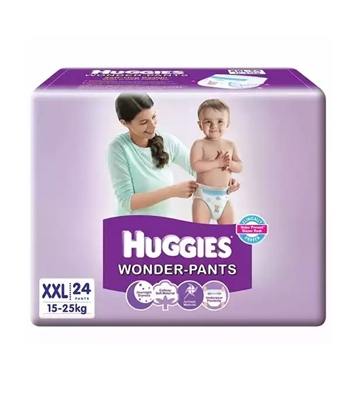 Buy Huggies Wonder Pants Extra Extra Large Size 24 pcs 15-25 kg Online