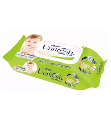 Buy Unifresh Baby Wipes 80 sheet Online