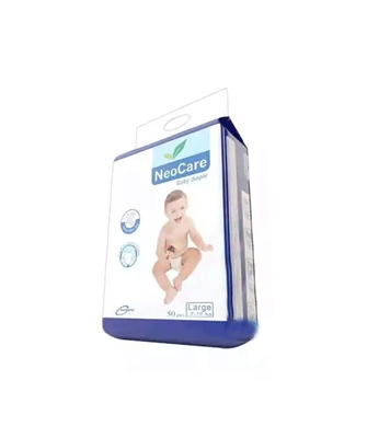 Buy NeoCare Diapers Large Size 50 pcs 7-18 kg Online